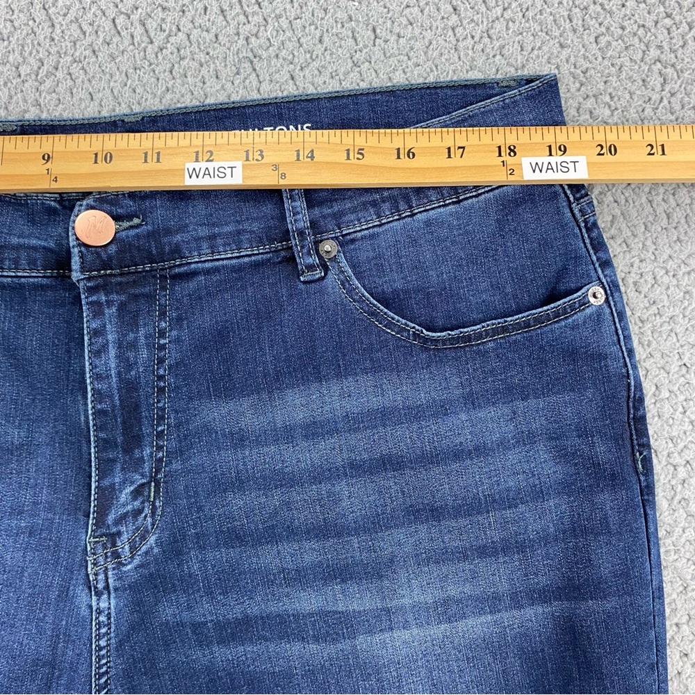 Mugsy Men's Blue Fultons Flex Denim 5-Pocket Stretch Casual Jeans  |  Size:  40 - Picture 8 of 14